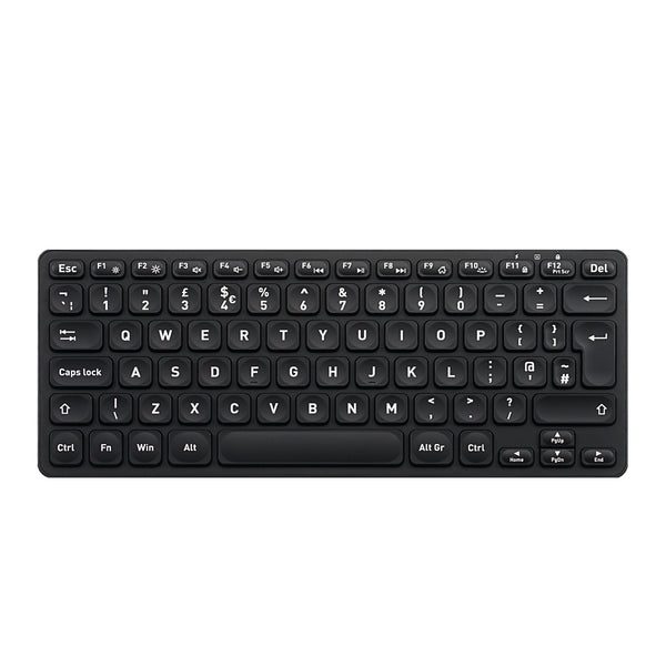 PERIBOARD-732 - Wireless Mini Backlight Rechargeable Scissor Keyboard 70% with Large Print Letters