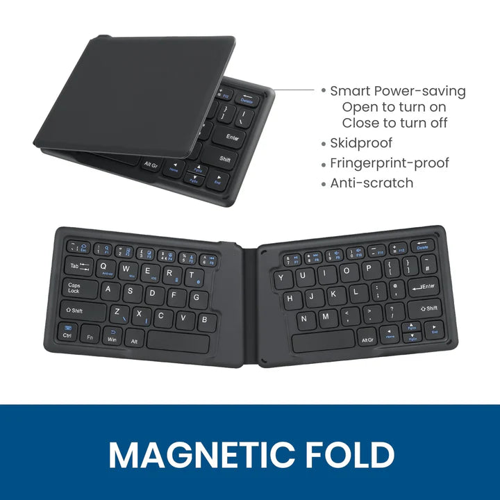 PERIBOARD-805E Portable Bluetooth Mini Ergonomic Keyboard