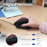 PERIMICE-513 - Wired Ergonomic Vertical Mouse