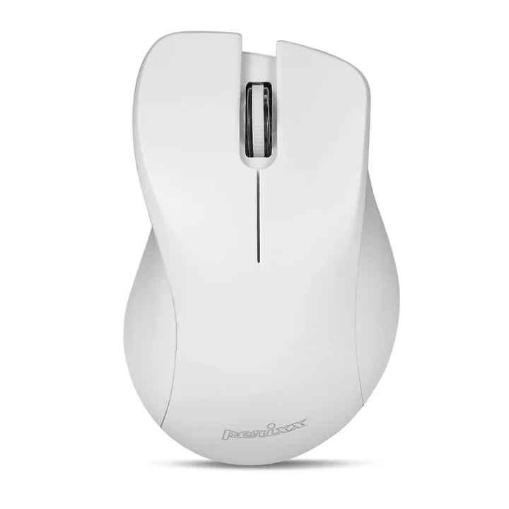 Perixx PERIMICE-621B Wireless Mouse - Silent, Ergo, Wireless 2.4 GHz - Black