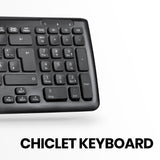 PERIBOARD-208 B - Wired Compact chiclet Keyboard.