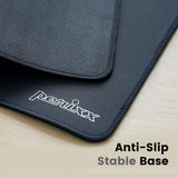 DX-1000 - Mouse Pad Stitched Edges waterproof (L) with anti-slip stable base