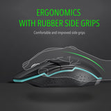 MX-2500B Programmable Gaming Mouse up to 10,800 dpi. Ergonomics with rubber side grips.