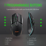MX-2500B Programmable Gaming Mouse up to 10,800 dpi with 7 programmable buttons