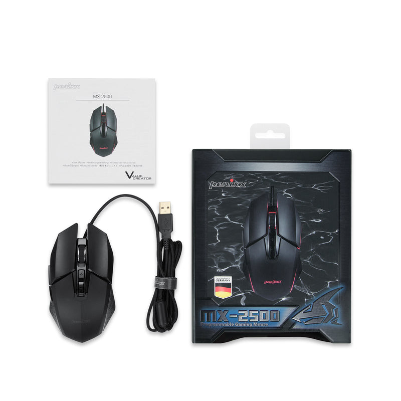 MX-2500 - Wired Programmable Gaming Mouse up to 10,800 DPI