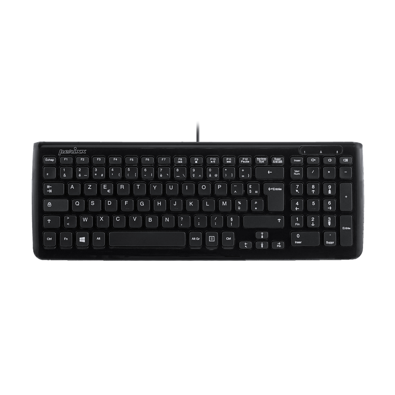 PERIBOARD-208 B - Wired Compact Keyboard 90% in FR layout