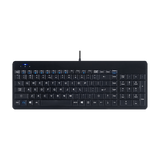 PERIBOARD-220 H - Wired Compact 75% Keyboard plus number pad and 2 extra USB ports