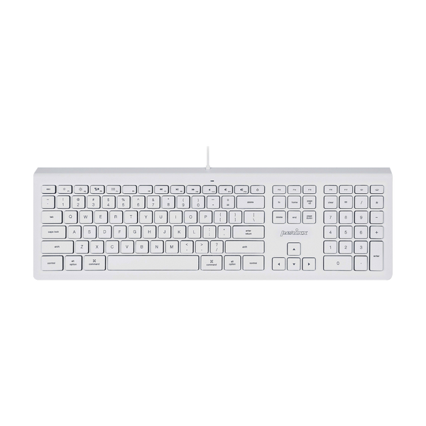 PERIBOARD-323 - Wired Backlit Mac Keyboard Quiet keys