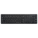 PERIBOARD-718B Wireless Backlit Rechargeable Scissor Keyboard with Large Print Letters