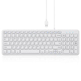 PERIBOARD-213 - Wired Compact 90% Keyboard Scissor Keys