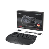 PERIBOARD-413 - Wired Mini 75% Ergonomic Keyboard