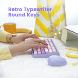 PERIDUO-713 - Wireless Vintage Mini Combo (75% Keyboard)