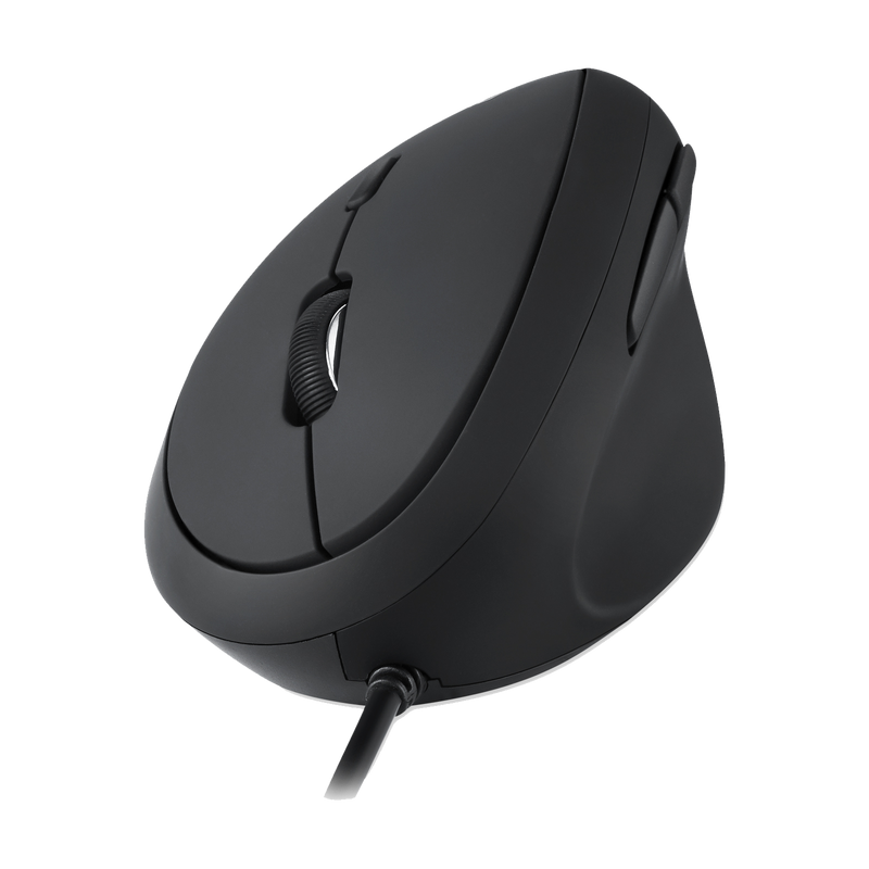 PERIMICE-519 - Wired Ergonomic Vertical Mouse with Silent Click